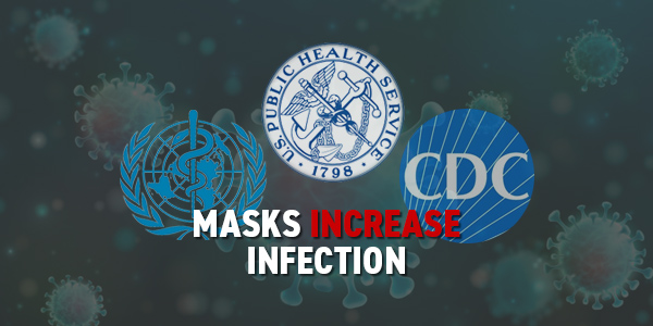 Govt Officals Say Masks Increase Infection Risk