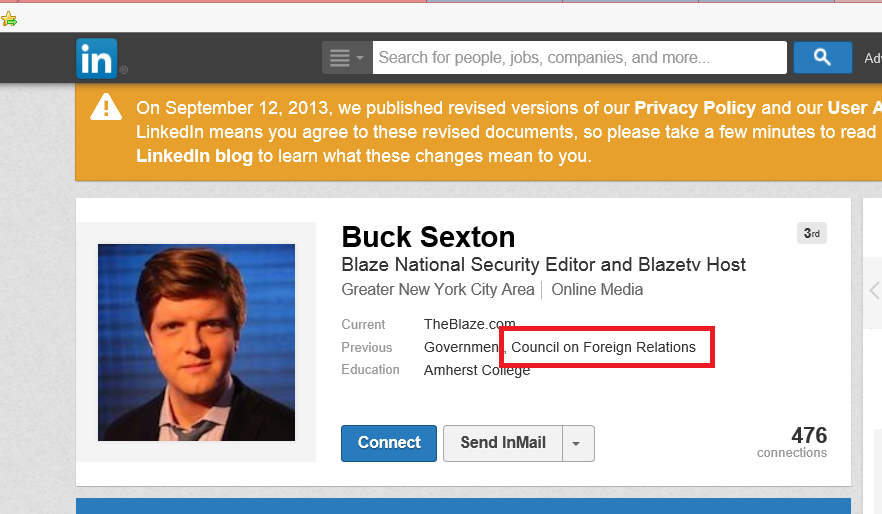 Buck Sexton at the Council on Foreign Relations